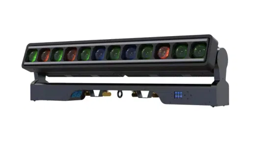 LED 12X40W RGBW 4in1 LED RGB 144PZ Barra LED mobile con zoom