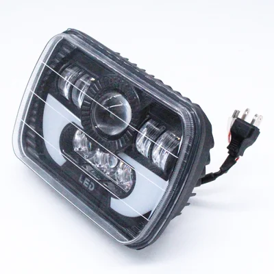 Accessori Auto Lightech 12V 24V per Jeep Jk Wrangler 75W Faro LED Halo 7 pollici