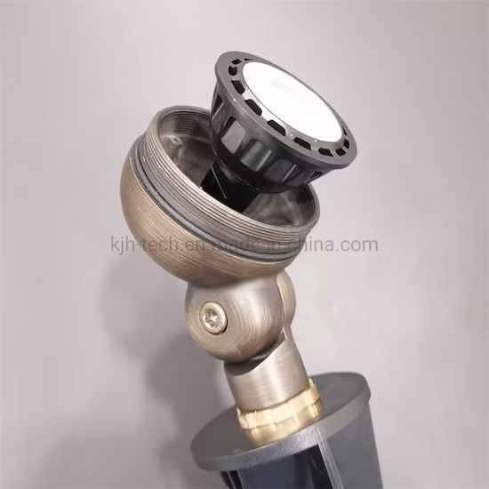 RGB Smart Color Changing IP67 12V LED a bassa tensione Migliore illuminazione da giardino nel cortile Illuminazione paesaggistica in ottone per esterni